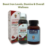 Iron & Vitality Booster Combo: Hemotive Iron Juice & Gummygud Granules