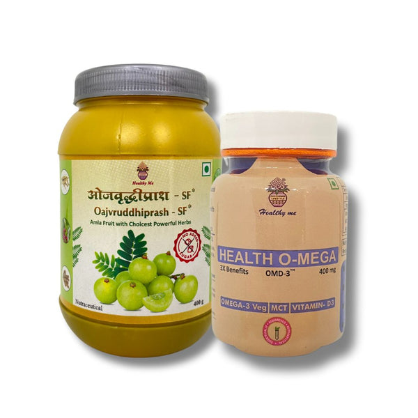 Oajvruddhiprash & Health O-Mega Combo – Boost Immunity & Wellness Naturally