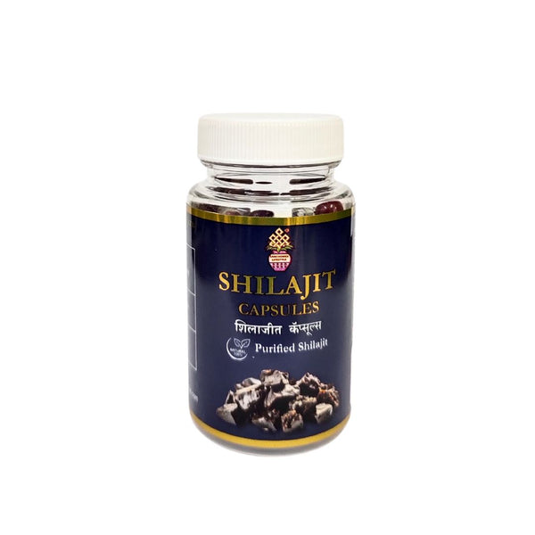 Shilajit Capsules -  Purified Shilajit (60 Capsules)